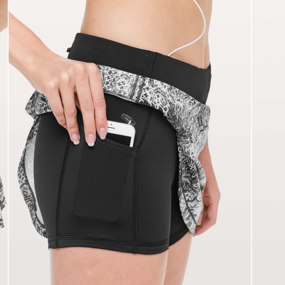 Lululemon 🍋 Pace Rival Skirt II Tall 4-way Stretch Size 2T - Picture 2 of 12